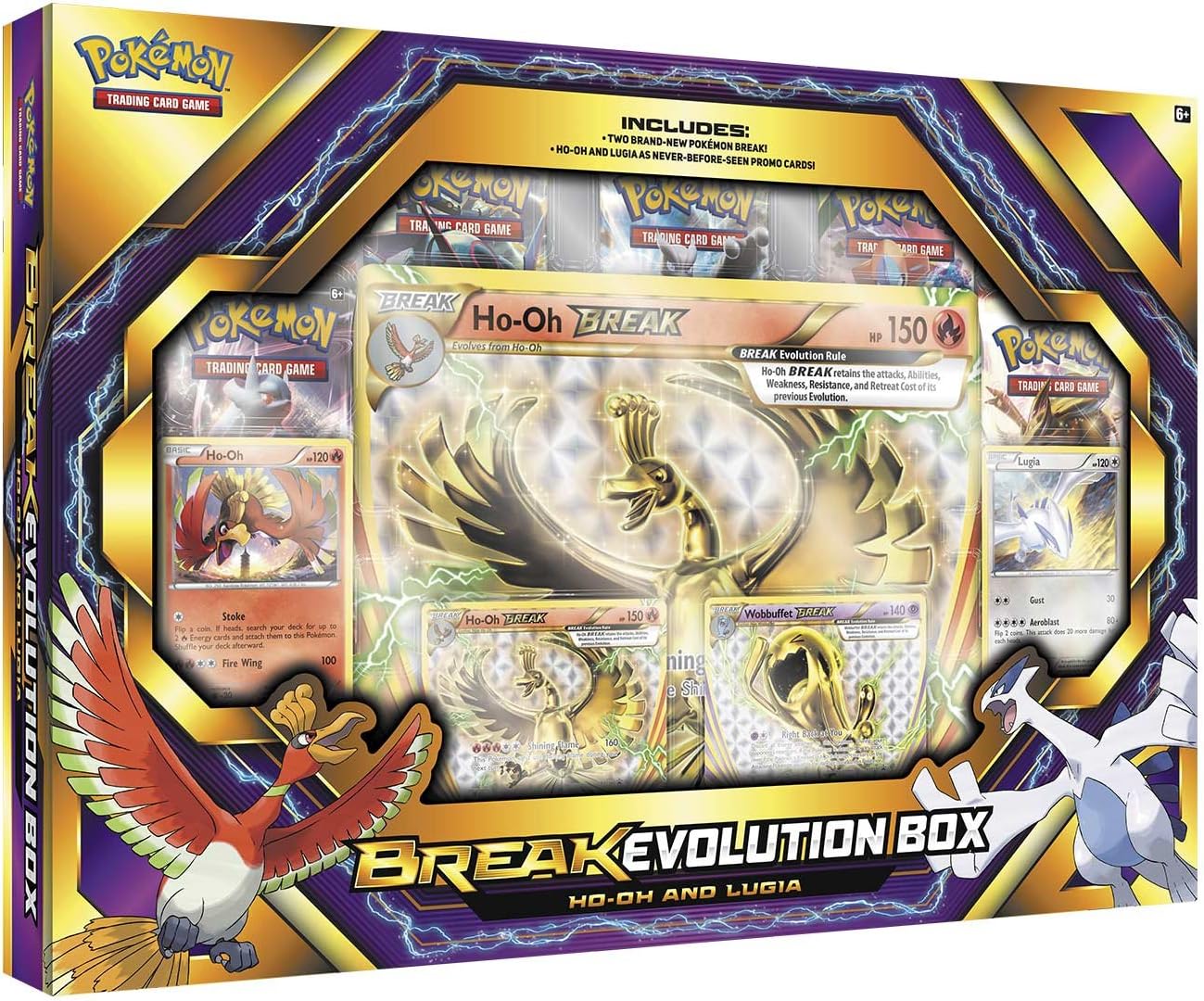 BREAK Evolution Box: Ho-Oh And Lugia from Fates Collide Pokémon card set